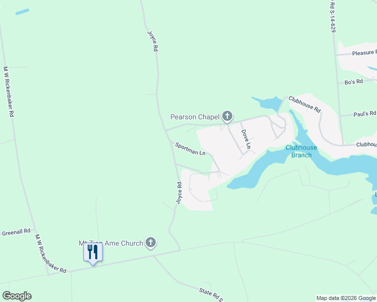 map of restaurants, bars, coffee shops, grocery stores, and more near 1212 Hudson Road in Summerton
