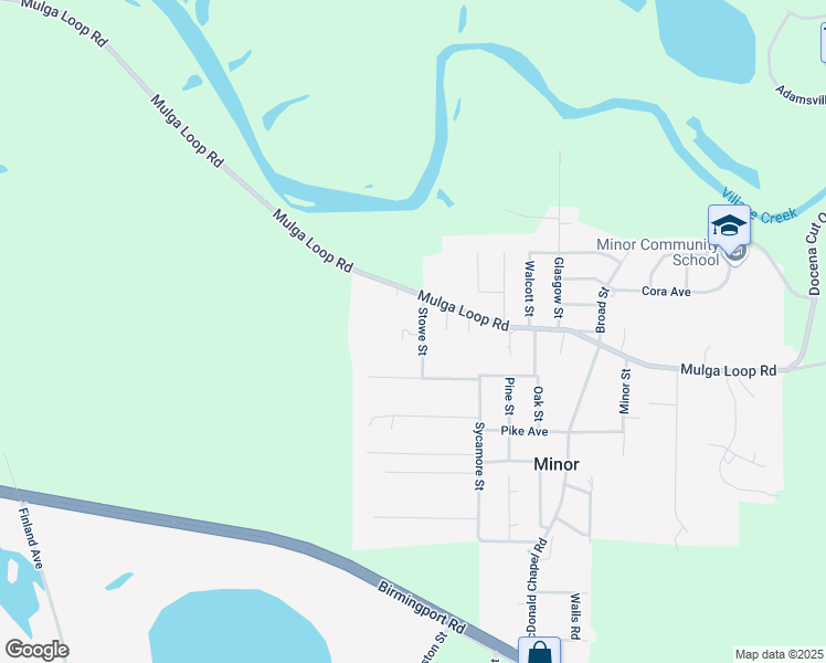 map of restaurants, bars, coffee shops, grocery stores, and more near 1010 Stowe Street in Birmingham