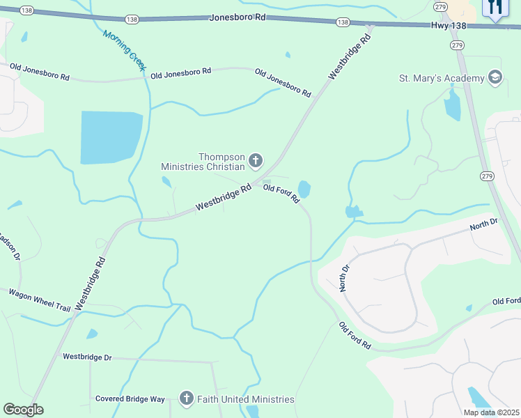 map of restaurants, bars, coffee shops, grocery stores, and more near 404 Old Ford Road in Fayetteville