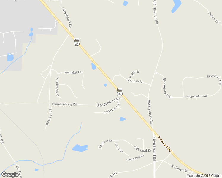 map of restaurants, bars, coffee shops, grocery stores, and more near 2251 Georgia 16 in Carrollton