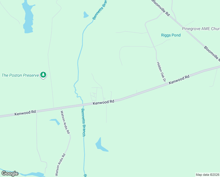 map of restaurants, bars, coffee shops, grocery stores, and more near 4909 Kenwood Road in Manning