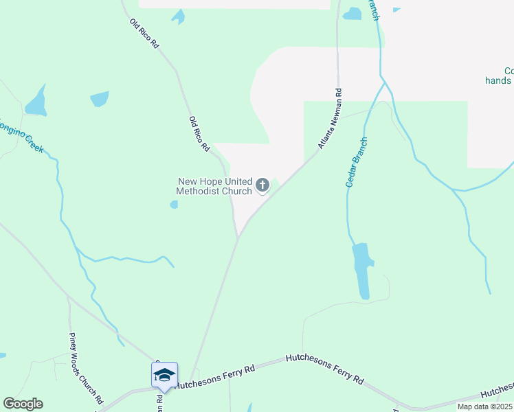 map of restaurants, bars, coffee shops, grocery stores, and more near 240 Winston Way in Chattahoochee Hills