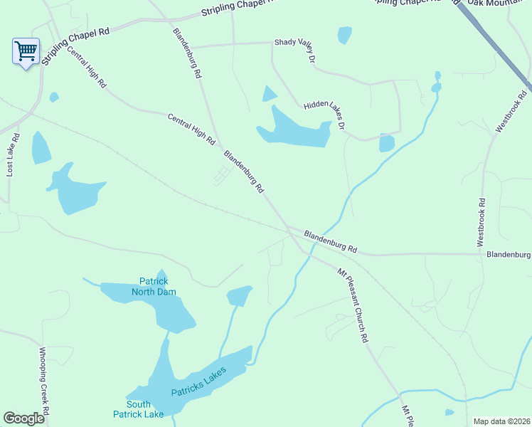 map of restaurants, bars, coffee shops, grocery stores, and more near 1035 Blandenburg Road in Carrollton