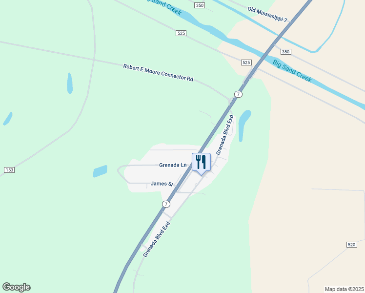 map of restaurants, bars, coffee shops, grocery stores, and more near 104 Dogwood Lane in Greenwood