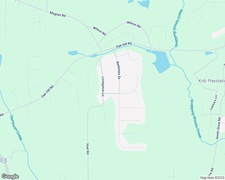 map of restaurants, bars, coffee shops, grocery stores, and more near 45 Berkshire Pass in Covington