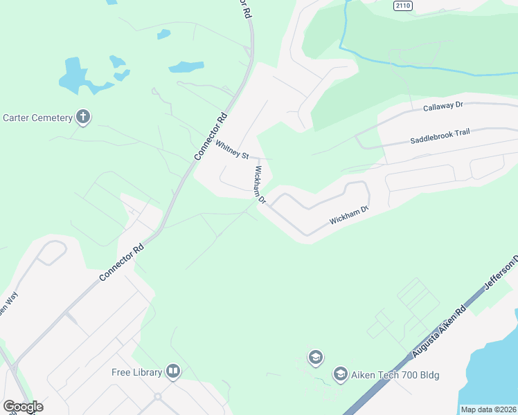 map of restaurants, bars, coffee shops, grocery stores, and more near 488 Wickham Drive in Graniteville