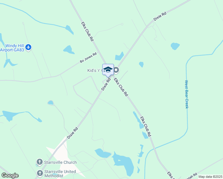 map of restaurants, bars, coffee shops, grocery stores, and more near 2375 Dixie Road in Covington