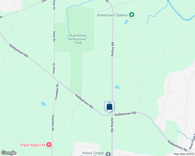 map of restaurants, bars, coffee shops, grocery stores, and more near 3763 Airline Road in McDonough