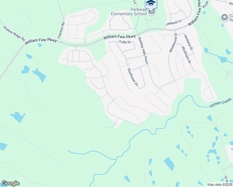 map of restaurants, bars, coffee shops, grocery stores, and more near 381 Bella Rose Drive in Evans