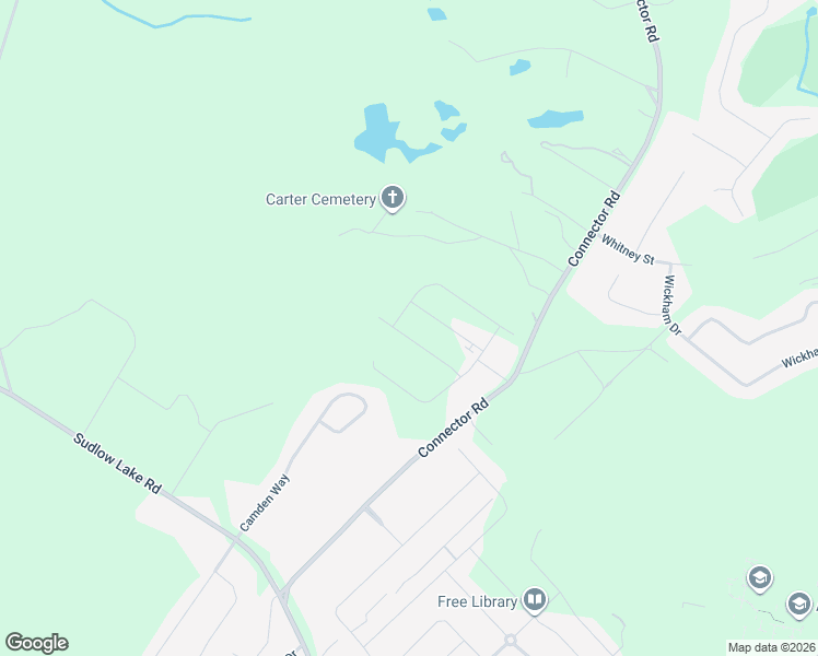 map of restaurants, bars, coffee shops, grocery stores, and more near 3235 Camden Way in Graniteville