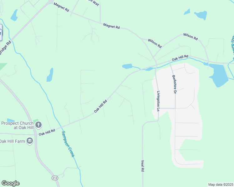 map of restaurants, bars, coffee shops, grocery stores, and more near 25 Tara Court in Covington