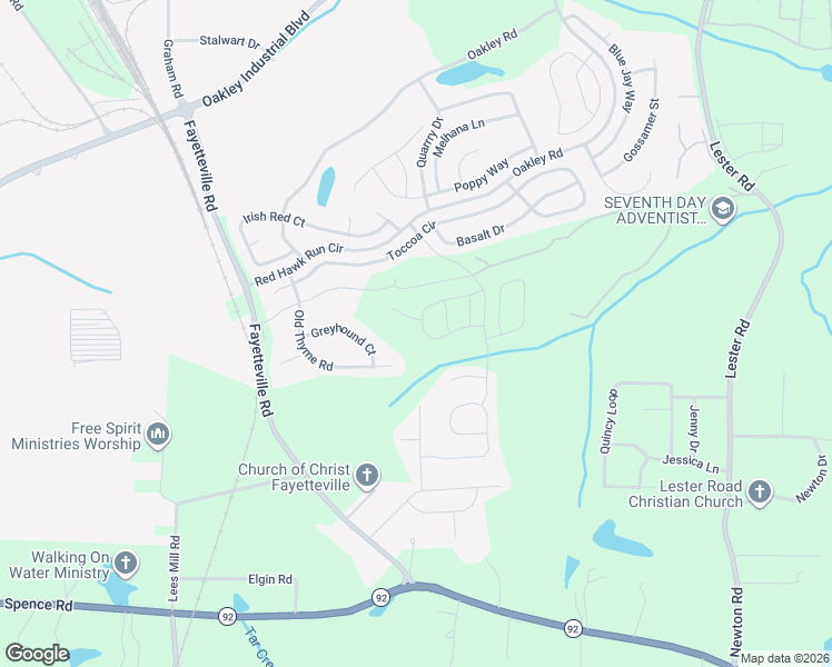 map of restaurants, bars, coffee shops, grocery stores, and more near 4381 Comfort Trail in Union City