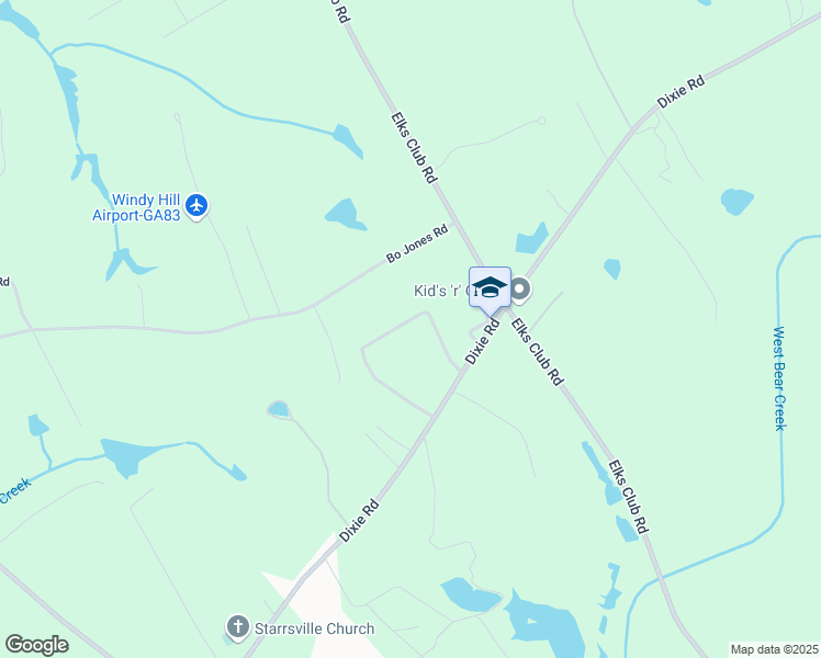 map of restaurants, bars, coffee shops, grocery stores, and more near 95 Graystone Drive in Covington