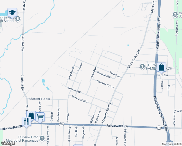 map of restaurants, bars, coffee shops, grocery stores, and more near 2230 Avon Avenue in Camden