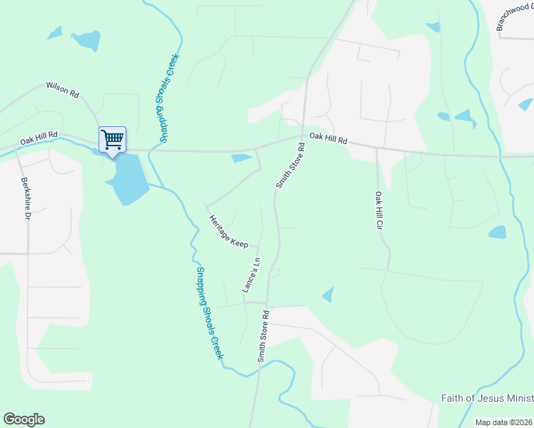 map of restaurants, bars, coffee shops, grocery stores, and more near 35 Lance's Lane in Covington