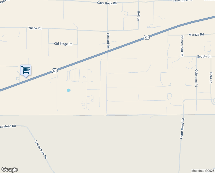map of restaurants, bars, coffee shops, grocery stores, and more near 39609 Howard Road in Anza