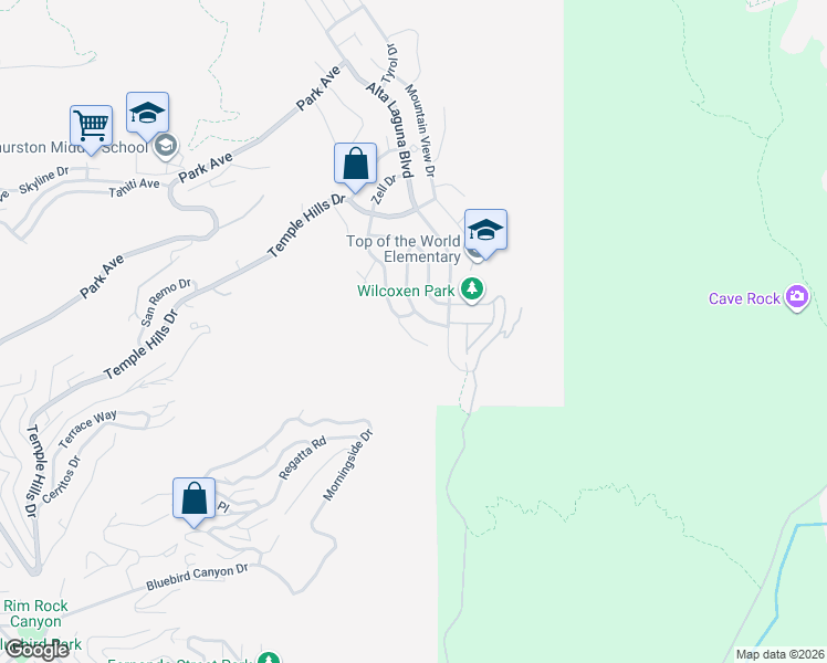 map of restaurants, bars, coffee shops, grocery stores, and more near 2858 Bernard Court in Laguna Beach
