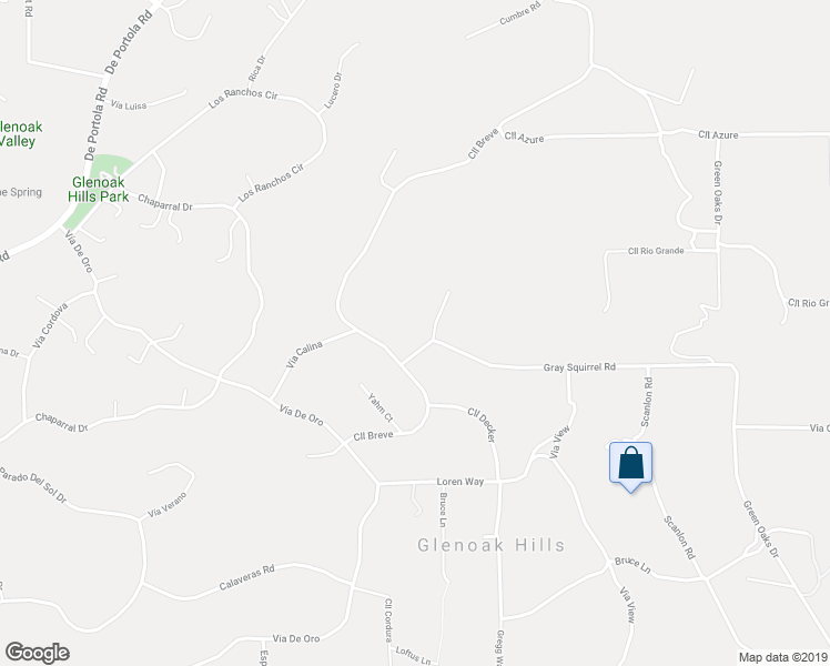 map of restaurants, bars, coffee shops, grocery stores, and more near 39968 Calle Breve in Temecula