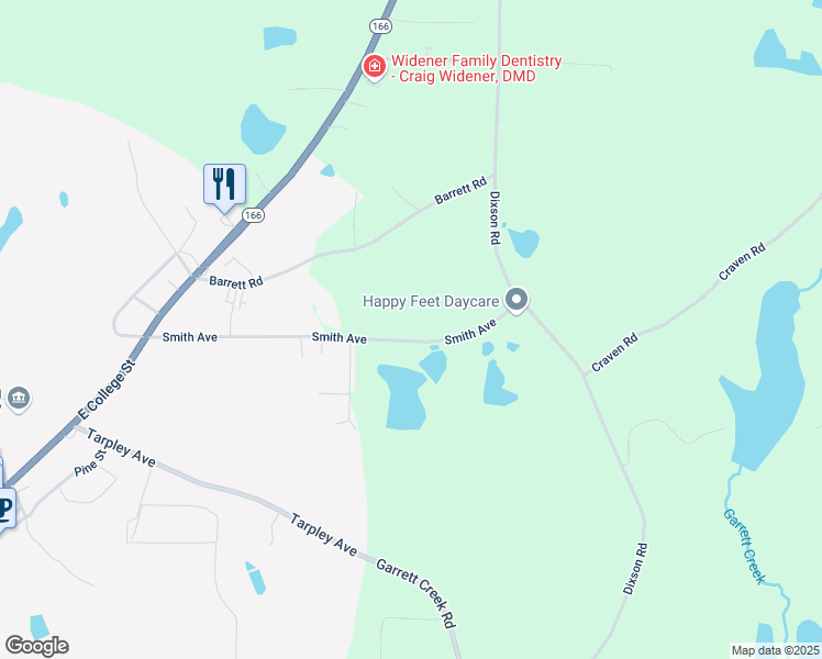 map of restaurants, bars, coffee shops, grocery stores, and more near 300 Smith Avenue in Bowdon