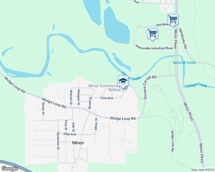 map of restaurants, bars, coffee shops, grocery stores, and more near 3013 Highland Drive in Birmingham