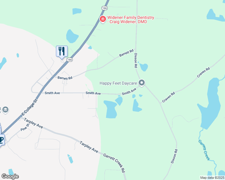map of restaurants, bars, coffee shops, grocery stores, and more near 300 Smith Avenue in Bowdon