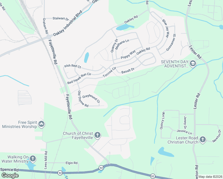 map of restaurants, bars, coffee shops, grocery stores, and more near 4357 Comfort Trail in Union City