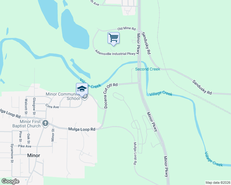 map of restaurants, bars, coffee shops, grocery stores, and more near in Birmingham