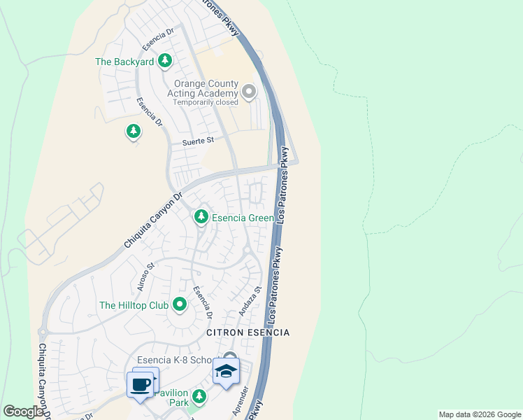map of restaurants, bars, coffee shops, grocery stores, and more near 48 Jaripol Circle in Ladera Ranch