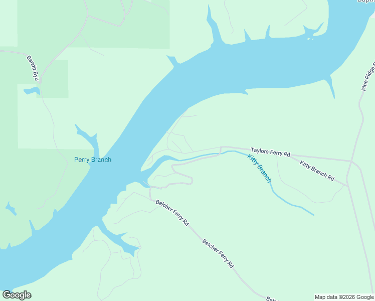 map of restaurants, bars, coffee shops, grocery stores, and more near 10535 Taylors Ferry Road in Bessemer