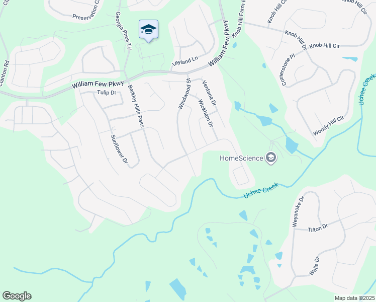 map of restaurants, bars, coffee shops, grocery stores, and more near 815 Watermark Drive in Evans