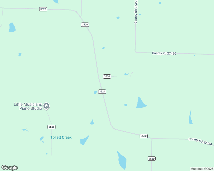map of restaurants, bars, coffee shops, grocery stores, and more near 215 County Road 3530 in Honey Grove