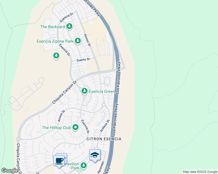 map of restaurants, bars, coffee shops, grocery stores, and more near 48 Jaripol Circle in Ladera Ranch