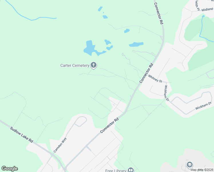map of restaurants, bars, coffee shops, grocery stores, and more near 291 Connector Road in Graniteville