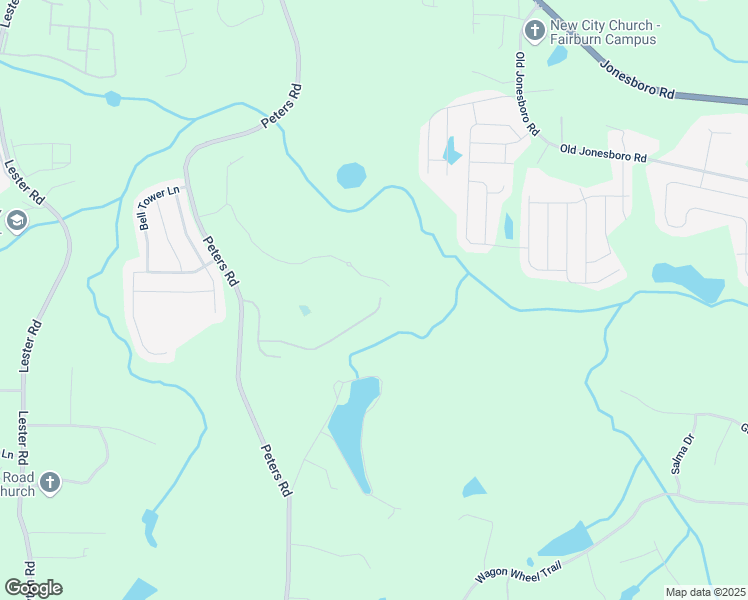map of restaurants, bars, coffee shops, grocery stores, and more near 7884 Rock Rose Lane in Fairburn