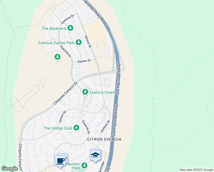 map of restaurants, bars, coffee shops, grocery stores, and more near 10 Jaripol Circle in Ladera Ranch