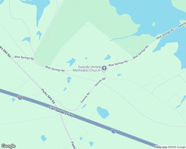 map of restaurants, bars, coffee shops, grocery stores, and more near 1340 Swords Road in Buckhead