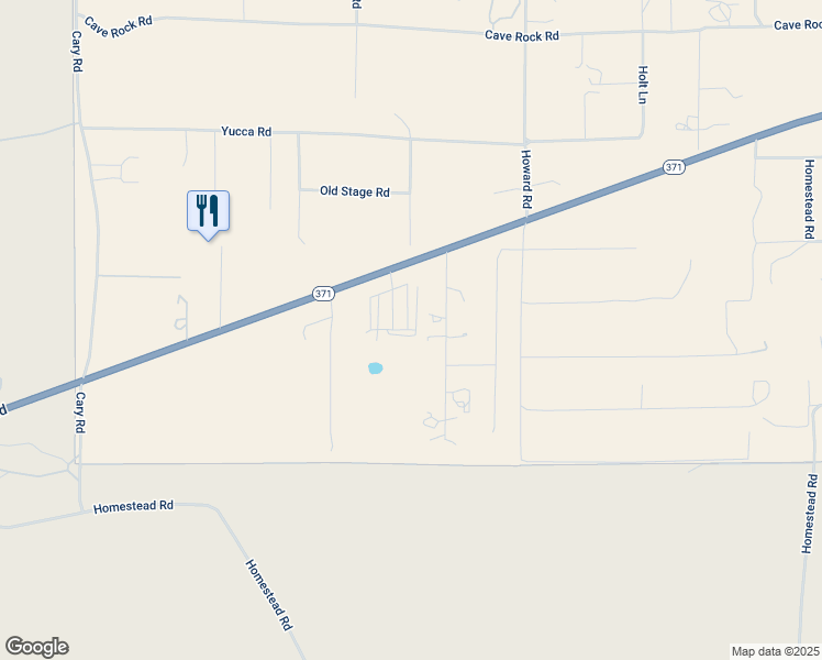 map of restaurants, bars, coffee shops, grocery stores, and more near California 371 in Anza