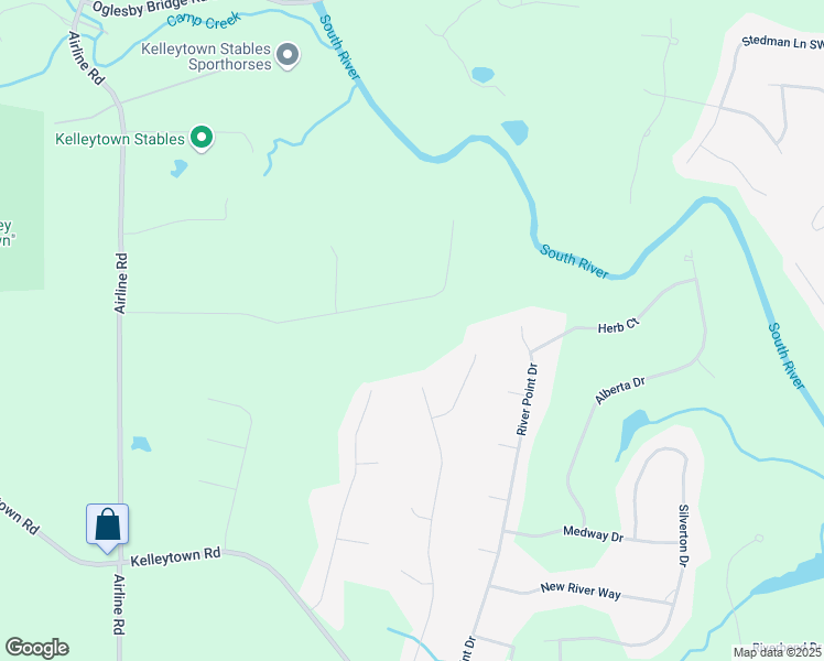 map of restaurants, bars, coffee shops, grocery stores, and more near 239 Berry Road in McDonough