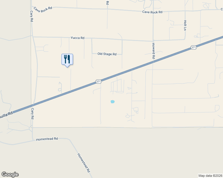 map of restaurants, bars, coffee shops, grocery stores, and more near California 371 in Anza