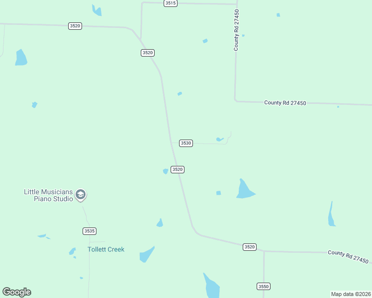 map of restaurants, bars, coffee shops, grocery stores, and more near 215 County Road 3530 in Honey Grove