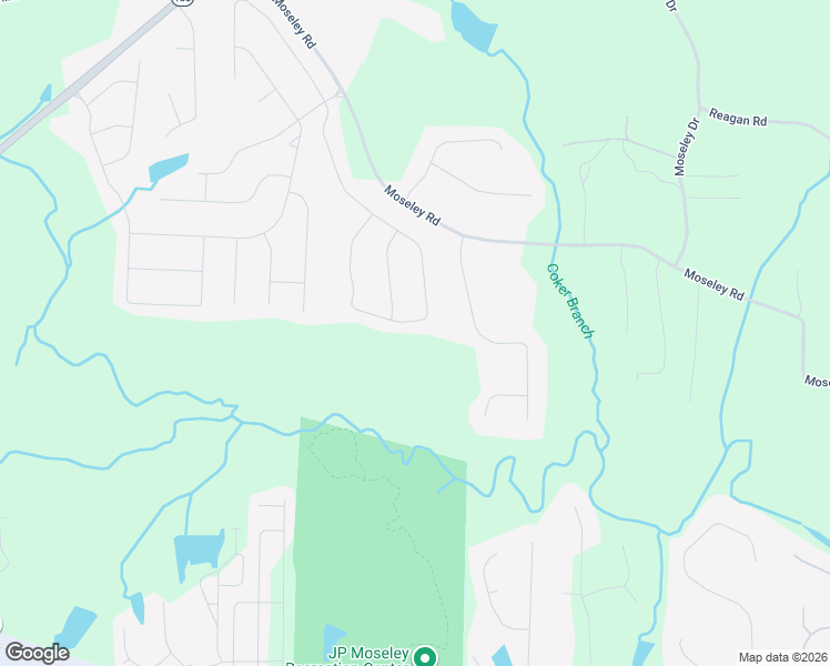 map of restaurants, bars, coffee shops, grocery stores, and more near 135 Moseley Crossing Drive in Stockbridge