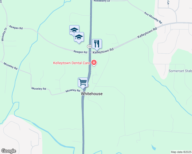 map of restaurants, bars, coffee shops, grocery stores, and more near 109 Old Kelleytown Road in McDonough