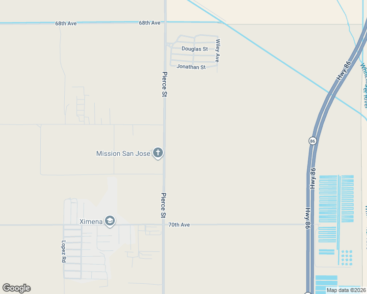 map of restaurants, bars, coffee shops, grocery stores, and more near Pierce Street in Thermal