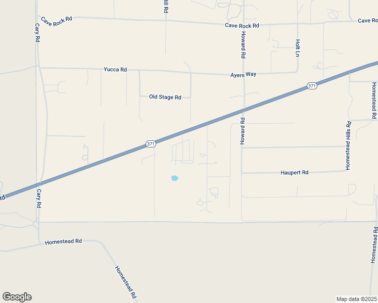 map of restaurants, bars, coffee shops, grocery stores, and more near 53651 California 371 in Anza