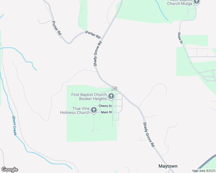 map of restaurants, bars, coffee shops, grocery stores, and more near 5201 Mulga Avenue in Mulga