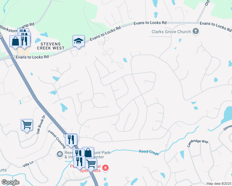 map of restaurants, bars, coffee shops, grocery stores, and more near 601 Cypress Point Court in Martinez