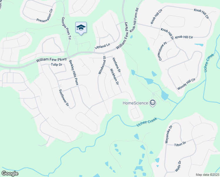 map of restaurants, bars, coffee shops, grocery stores, and more near 1533 Willow Bay Drive in Evans