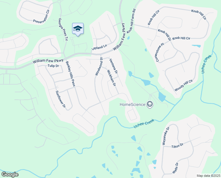 map of restaurants, bars, coffee shops, grocery stores, and more near 1534 Willow Bay Drive in Evans