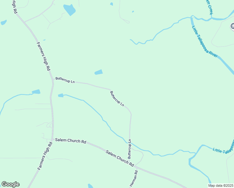 map of restaurants, bars, coffee shops, grocery stores, and more near 268 Buttercup Lane in Carrollton