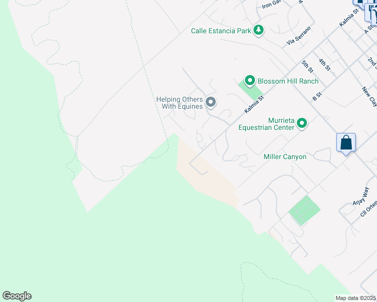 map of restaurants, bars, coffee shops, grocery stores, and more near 42941 Kalmia Street in Murrieta